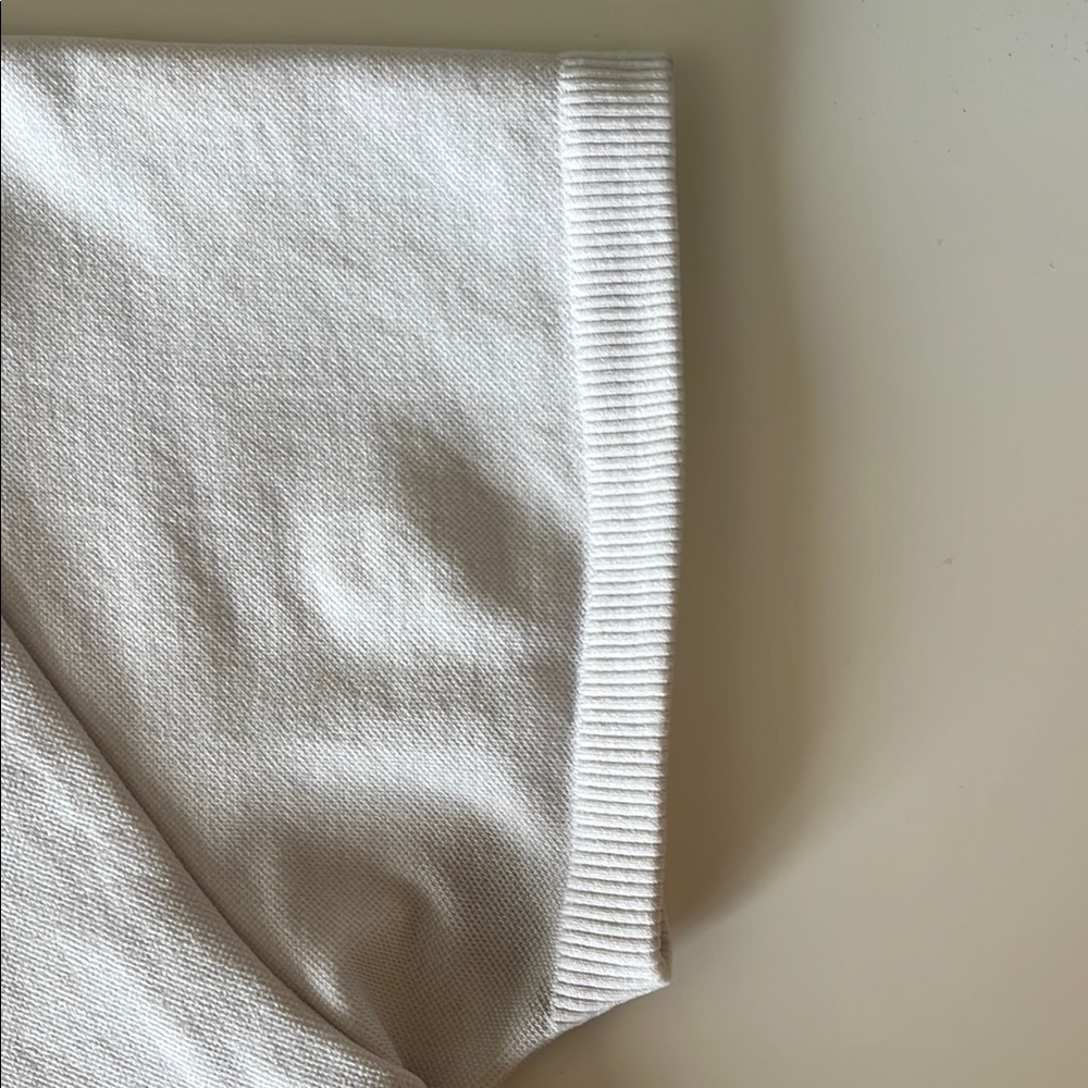 Aerie White Cotton Stretchy Short Sleeve Cropped Top Sz Small - Picture 5 of 5